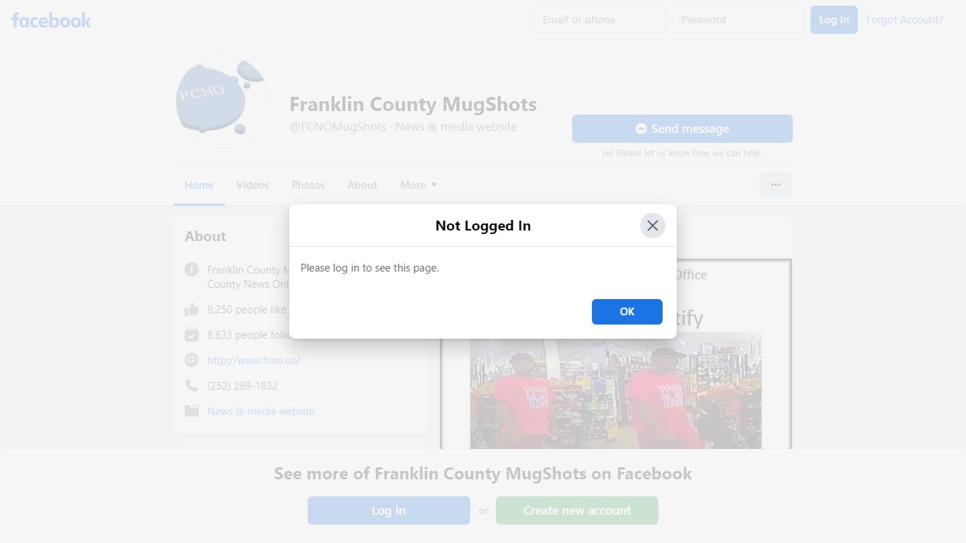 Franklin County MugShots - Home - Facebook